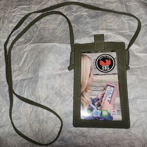 Olive Crossbody Phone Case with Strap